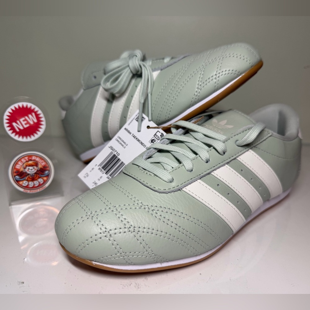 adidas Originals - Size 7.5 - Women's Taekwondo Leather Sneakers - New
